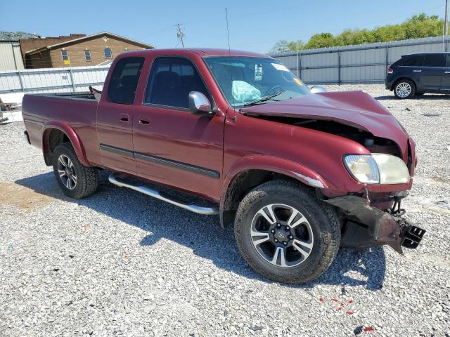5TBBT44143S398334 - 2003 TOYOTA TUNDRA ACCESS CAB SR5 MAROON photo 4