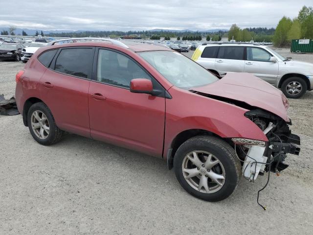 JN8AS58V68W127957 - 2008 NISSAN ROGUE S RED photo 4