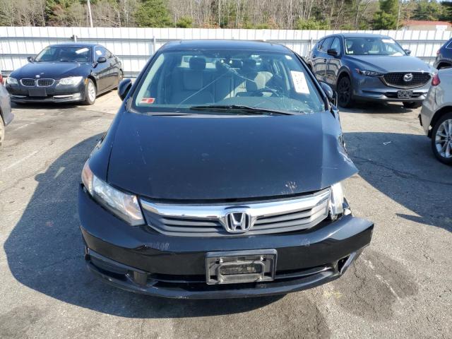 19XFB2F94CE347915 - 2012 HONDA CIVIC EXL BLACK photo 5