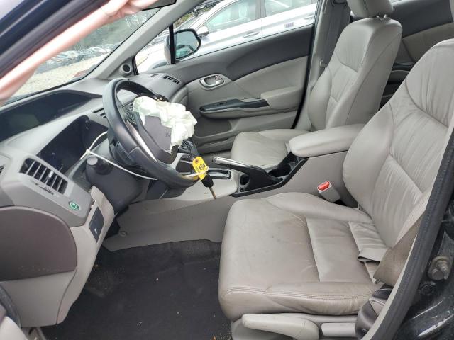 19XFB2F94CE347915 - 2012 HONDA CIVIC EXL BLACK photo 7
