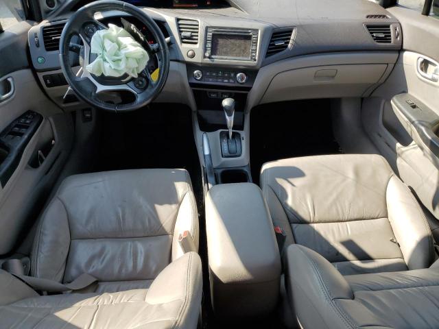 19XFB2F94CE347915 - 2012 HONDA CIVIC EXL BLACK photo 8