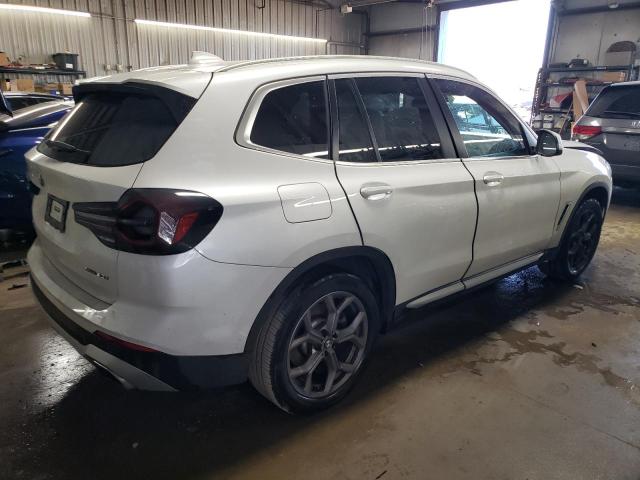 5UX43DP02P9R75609 - 2023 BMW X3 SDRIVE30I WHITE photo 3