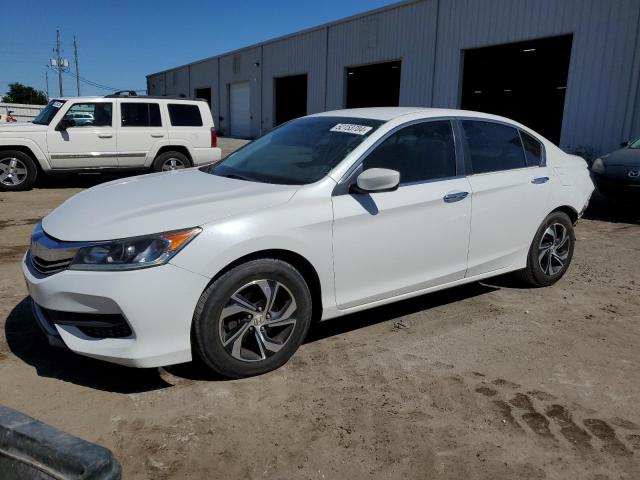 1HGCR2F30HA015637 - 2017 HONDA ACCORD LX WHITE photo 1