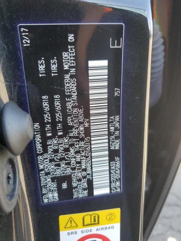 JTJBARBZ6J2163115 - 2018 LEXUS NX 300 BASE შავი ფოტო 13