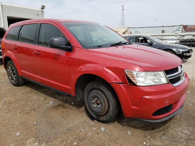 3C4PDCAB9FT614397 - 2015 DODGE JOURNEY SE RED photo 4