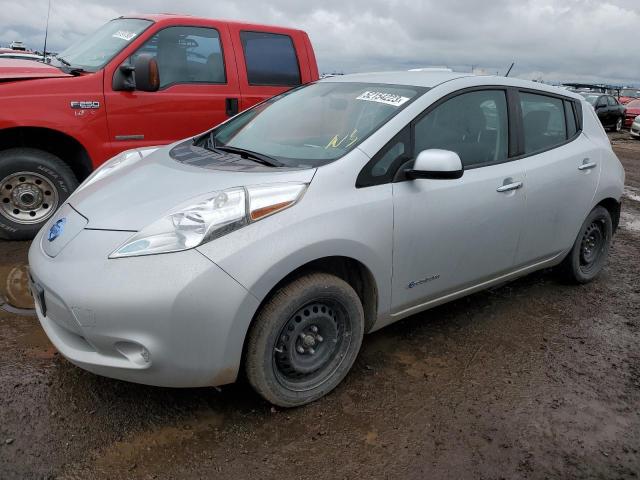 1N4BZ0CP8HC311120 - 2017 NISSAN LEAF S GRAY photo 1