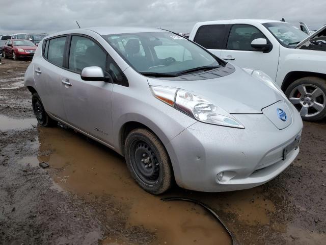 1N4BZ0CP8HC311120 - 2017 NISSAN LEAF S GRAY photo 4