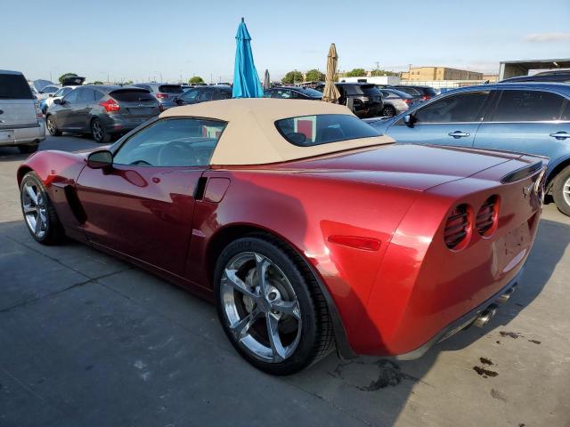 1G1YW3DW3D5100547 - 2013 CHEVROLET CORVETTE GRAND SPORT RED photo 2