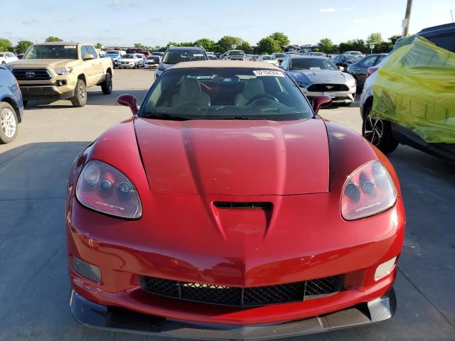 1G1YW3DW3D5100547 - 2013 CHEVROLET CORVETTE GRAND SPORT RED photo 5