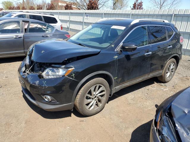 5N1AT2MV1FC890136 - 2015 NISSAN ROGUE S BLACK photo 1