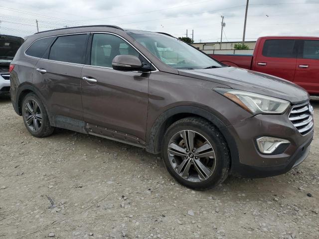 KM8SR4HF6DU018561 - 2013 HYUNDAI SANTA FE LIMITED BROWN photo 4