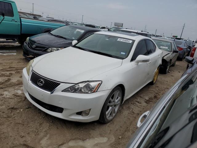 JTHBK262392090509 - 2009 LEXUS IS 250 WHITE photo 1