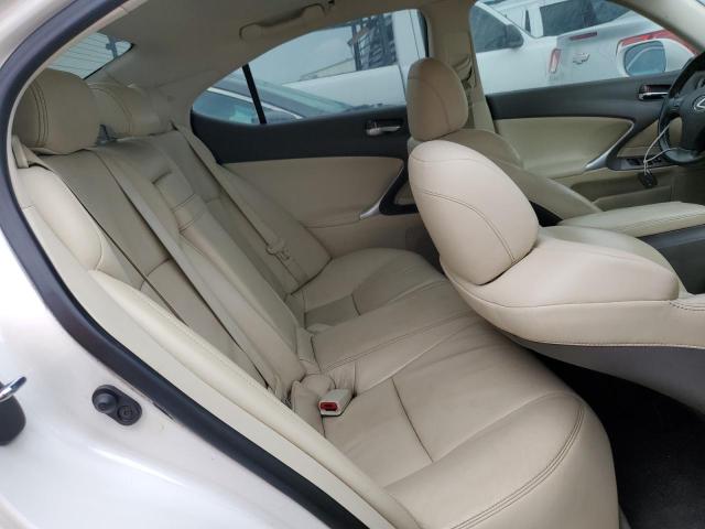 JTHBK262392090509 - 2009 LEXUS IS 250 WHITE photo 10