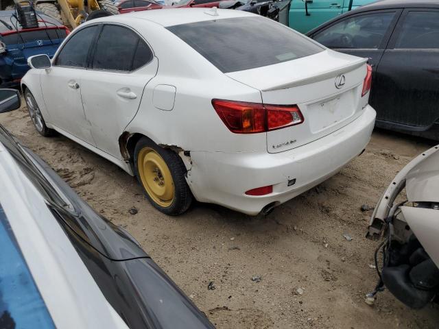 JTHBK262392090509 - 2009 LEXUS IS 250 WHITE photo 2