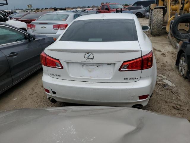 JTHBK262392090509 - 2009 LEXUS IS 250 WHITE photo 6