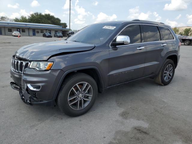 1C4RJEBG5JC489202 - 2018 JEEP GRAND CHER LIMITED GRAY photo 1