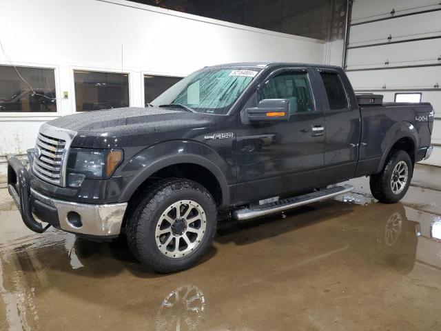 1FTFX1EF8CFA58643 - 2012 FORD F150 SUPER CAB BLACK photo 1