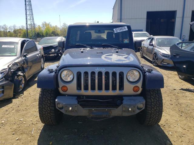 1C4HJWDG5DL591053 - 2013 JEEP WRANGLER U SPORT BLUE photo 5