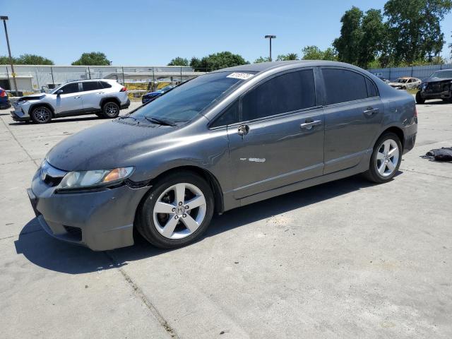 2HGFA16639H325518 - 2009 HONDA CIVIC LX-S Մոխրագույն լուսանկար 1