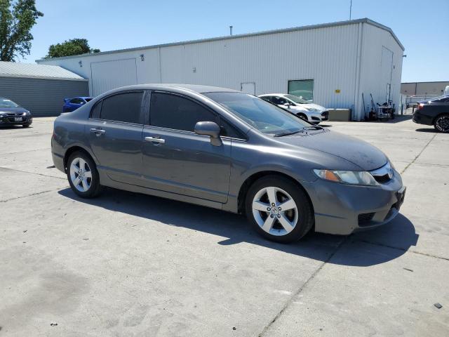 2HGFA16639H325518 - 2009 HONDA CIVIC LX-S Մոխրագույն լուսանկար 4