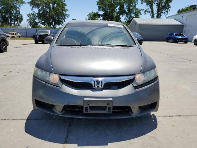 2HGFA16639H325518 - 2009 HONDA CIVIC LX-S Մոխրագույն լուսանկար 5