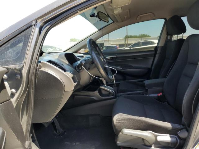 2HGFA16639H325518 - 2009 HONDA CIVIC LX-S Մոխրագույն լուսանկար 7