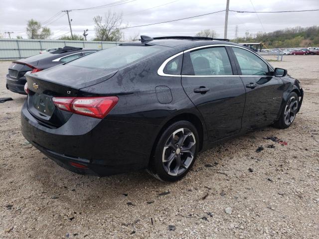 1G1ZD5ST0NF155225 - 2022 CHEVROLET MALIBU LT BLACK photo 3