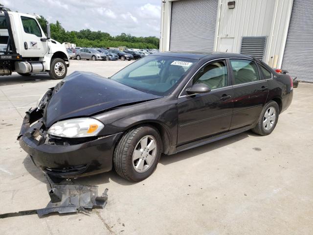 2G1WT57NX91261081 - 2009 CHEVROLET IMPALA 1LT BLACK photo 1