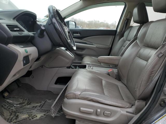 5J6RM4H7XCL001951 - 2012 HONDA CR-V EXL SILVER photo 7