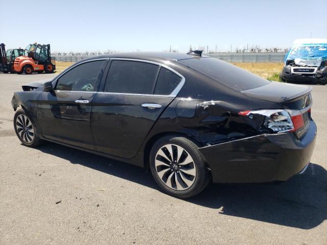 1HGCR6F57EA000184 - 2014 HONDA ACCORD HYBRID EXL BLACK photo 2