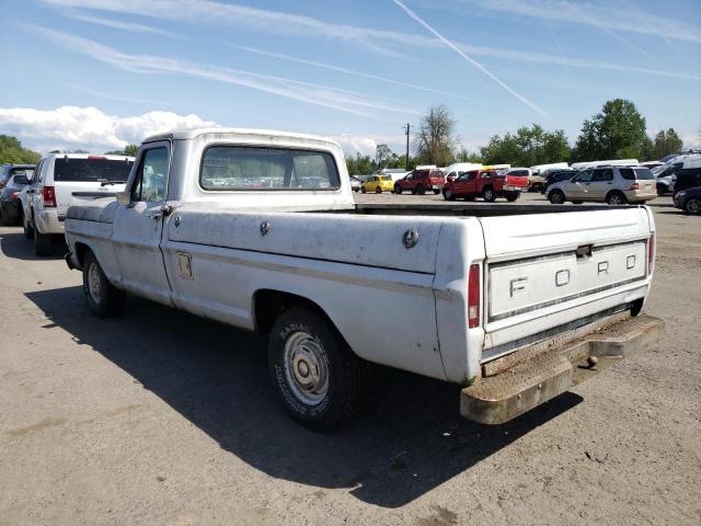 F10ARF72284 - 1969 FORD F100 WHITE photo 2