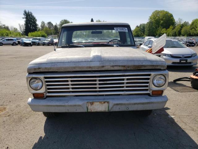 F10ARF72284 - 1969 FORD F100 WHITE photo 5