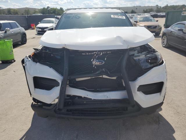 1FM5K8ABXMGB35140 - 2021 FORD EXPLORER POLICE INTERCEPTOR 白色 照片 5