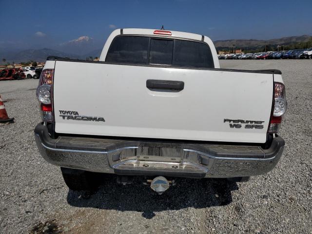 5TFJU4GN8EX053478 - 2014 TOYOTA TACOMA DOUBLE CAB PRERUNNER WHITE photo 6