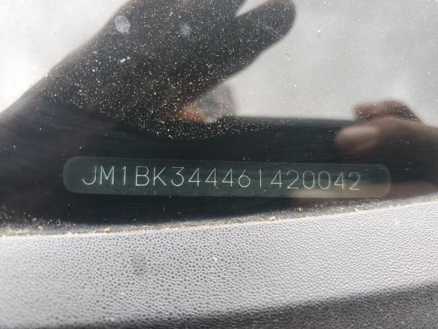 JM1BK344461420042 - 2006 MAZDA 3 HATCHBACK SILVER photo 12