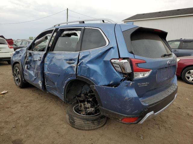 JF2SKARC2NH407236 - 2022 SUBARU FORESTER TOURING 蓝色 照片 2