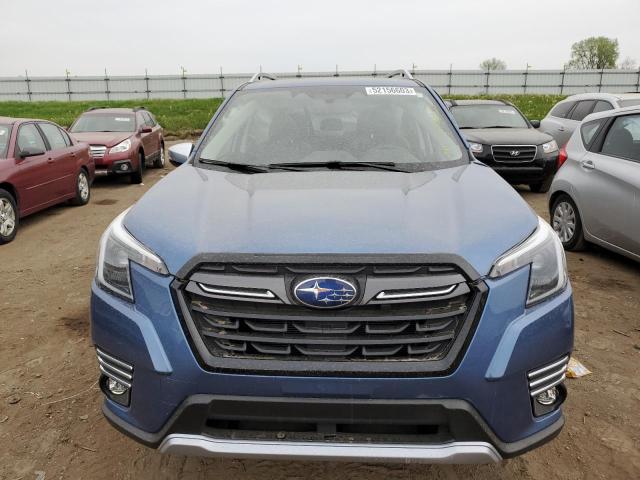 JF2SKARC2NH407236 - 2022 SUBARU FORESTER TOURING 蓝色 照片 5