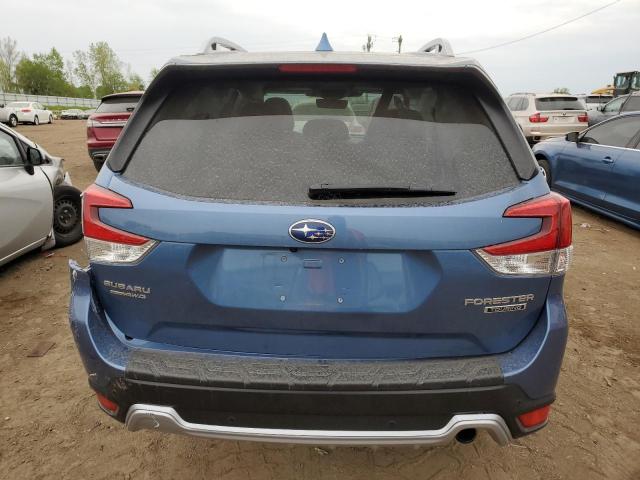 JF2SKARC2NH407236 - 2022 SUBARU FORESTER TOURING 蓝色 照片 6