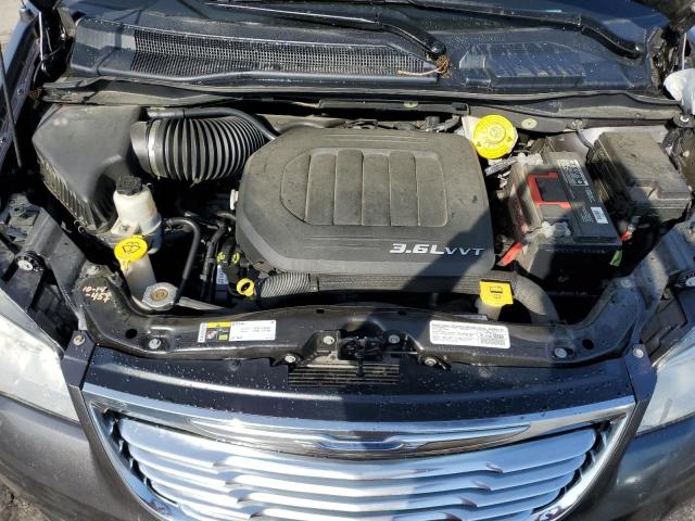 2C4RC1CG5ER258749 - 2014 CHRYSLER TOWN & COU TOURING L CHARCOAL photo 11