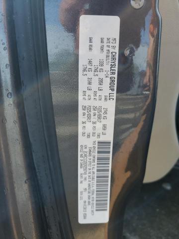 2C4RC1CG5ER258749 - 2014 CHRYSLER TOWN & COU TOURING L CHARCOAL photo 12