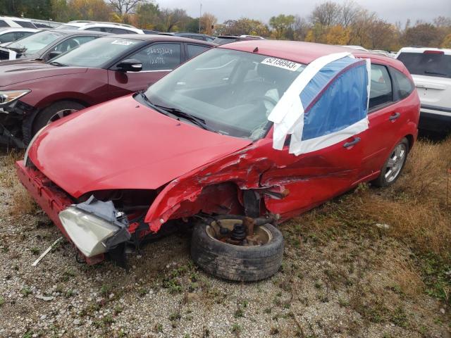 1FAFP37N76W232471 - 2006 FORD FOCUS ZX5 RED photo 1