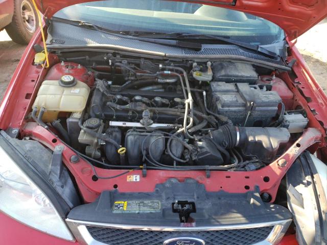 1FAFP37N76W232471 - 2006 FORD FOCUS ZX5 RED photo 11