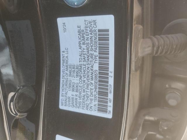 19XFL2H88SE006579 - 2025 HONDA CIVIC SPORT BLACK photo 12