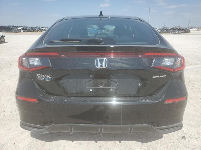 19XFL2H88SE006579 - 2025 HONDA CIVIC SPORT BLACK photo 6