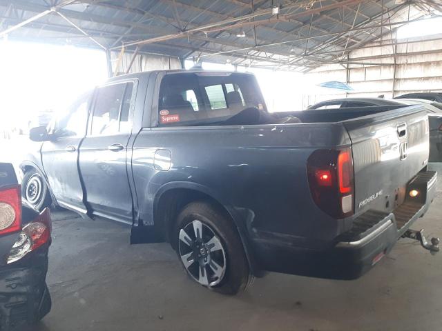 5FPYK3F53KB021129 - 2019 HONDA RIDGELINE RTL GRAY photo 2