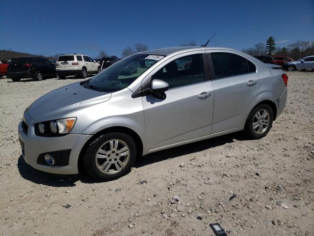 1G1JC5SH8D4166365 - 2013 CHEVROLET SONIC LT SILVER photo 1