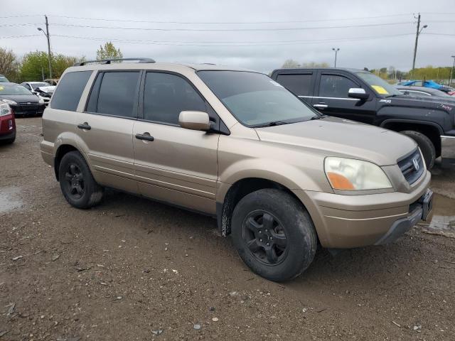 5FNYF186X5B067195 - 2005 HONDA PILOT EXL GOLD photo 4