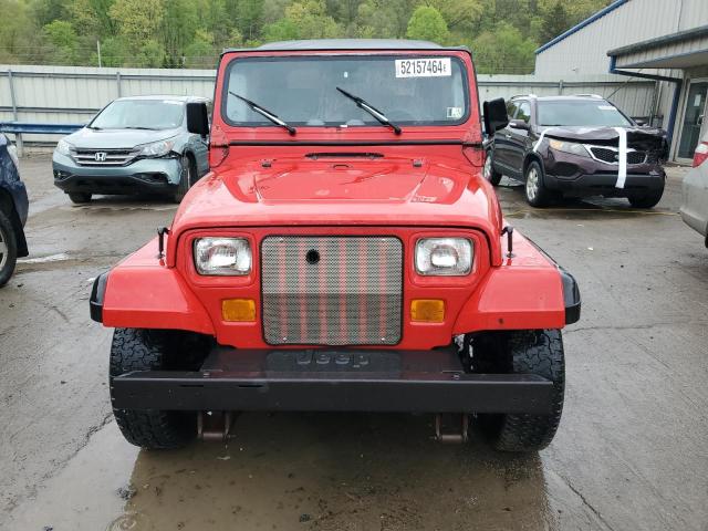 1J4FY19P1SP289399 - 1995 JEEP WRANGLER / S RED photo 5