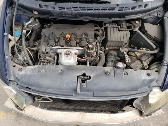 2HGFA166X9H513792 - 2009 HONDA CIVIC LX-S Bleu photo 11