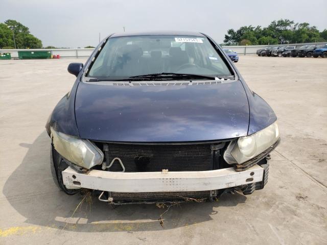 2HGFA166X9H513792 - 2009 HONDA CIVIC LX-S Bleu photo 5